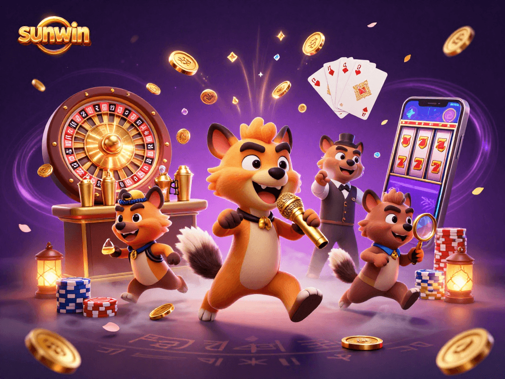 Watch hyenas bring laughter to the sunwin casino as they entertain while gaming unfolds.