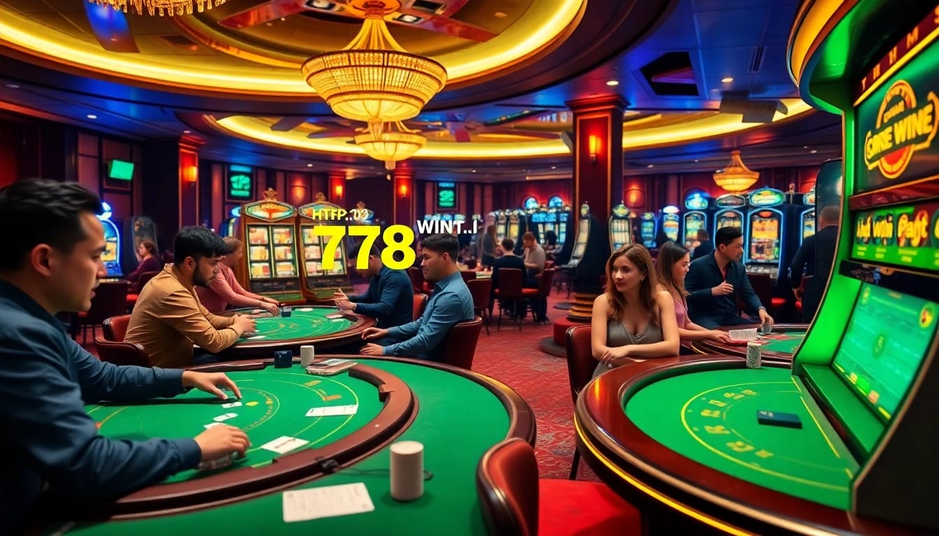 Experience high-stakes excitement at https://78win.dental/ with players betting on casino tables.