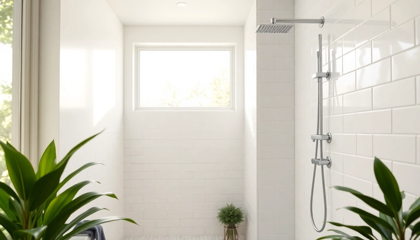 Transform your space with sunny shower usa inc's modern, elegant shower design.