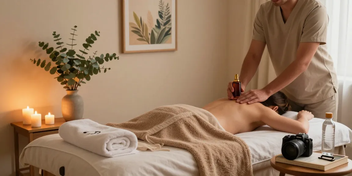 Experience relaxation with 파주출장마사지 in a serene therapy room.