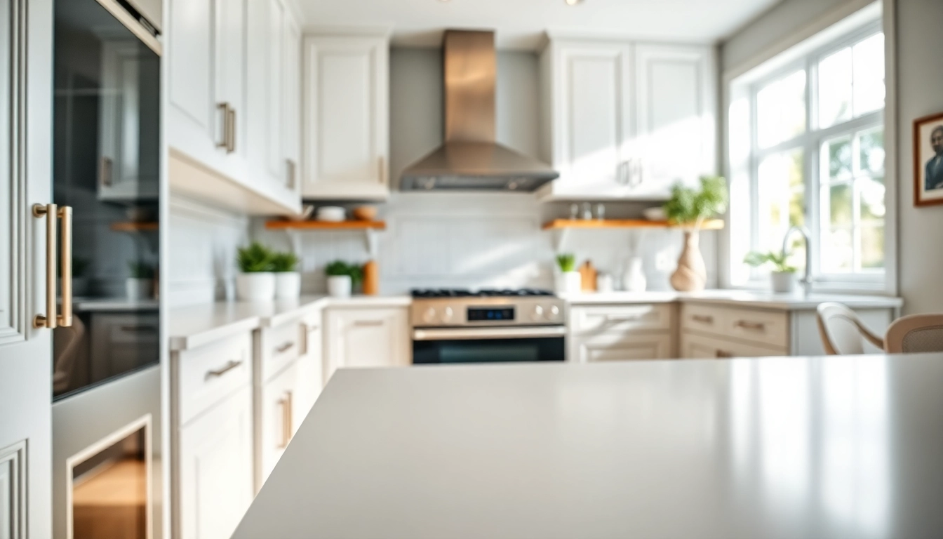 Enhance your space with Cabinet Refacing Largo FL featuring modern cabinetry and a fresh design.