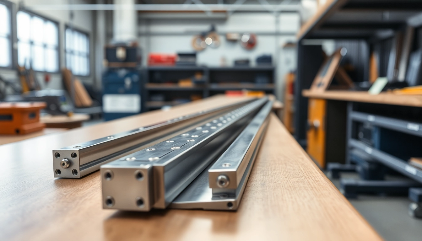 Drawer Slides Manufacturer showcasing precision-engineered sliding mechanisms in a professional workshop.