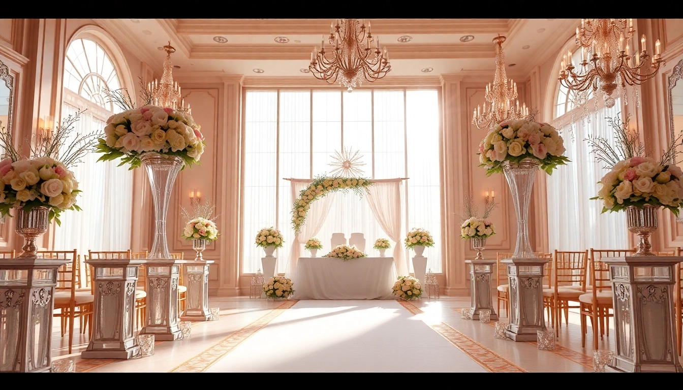 Showcasing the Best Wedding Venue Jacksonville, an elegant ceremony setup with exquisite floral arrangements.
