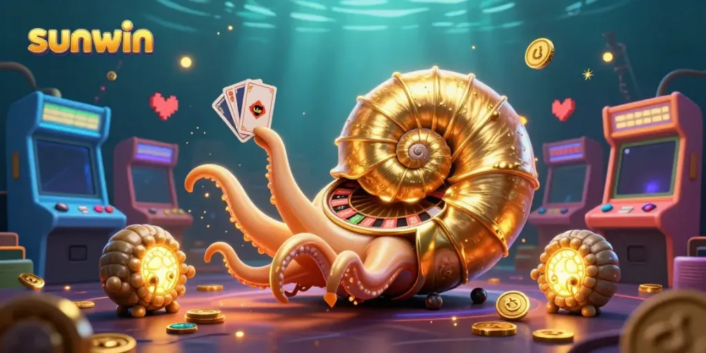 Experience thrilling gameplay with Sunwin's immersive 3D casino fantasy featuring vibrant game elements and classic characters.