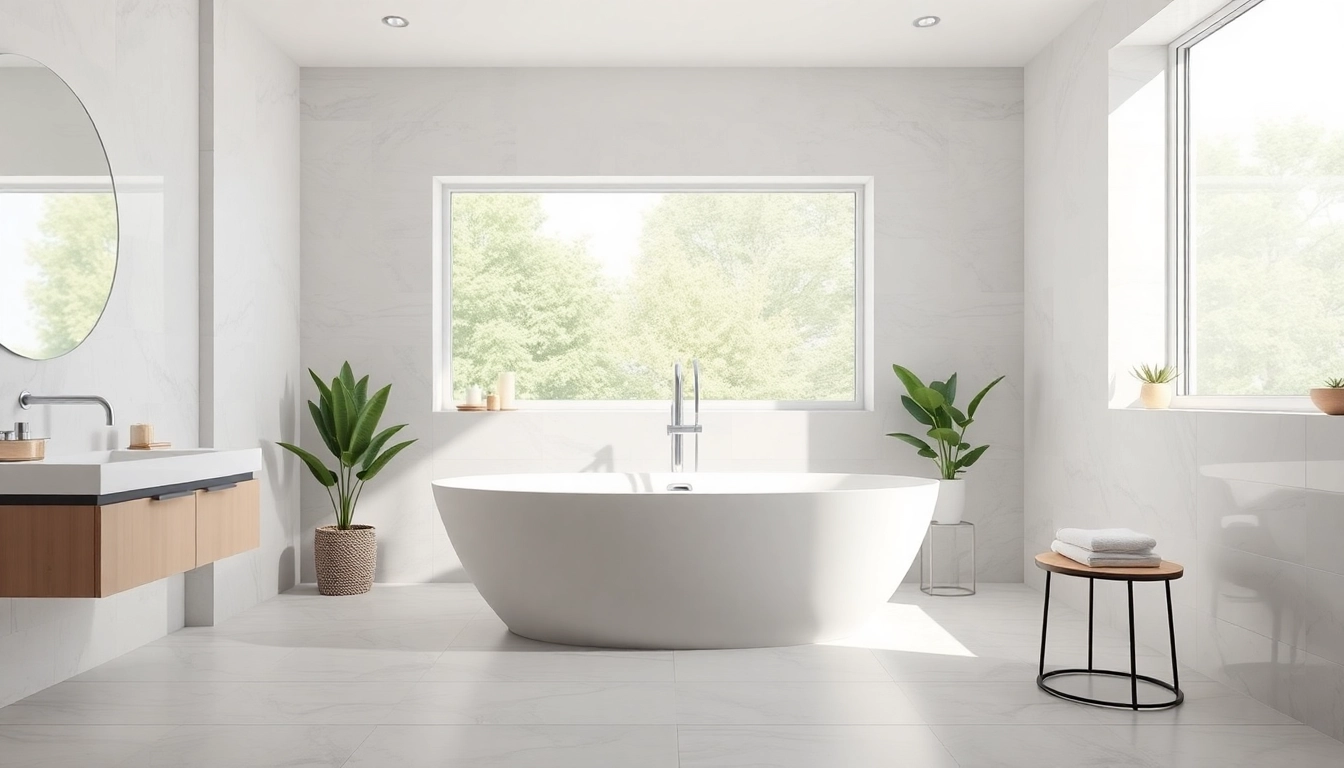 Transform your space with stunning bathroom remodelling featuring modern fixtures and elegant design.