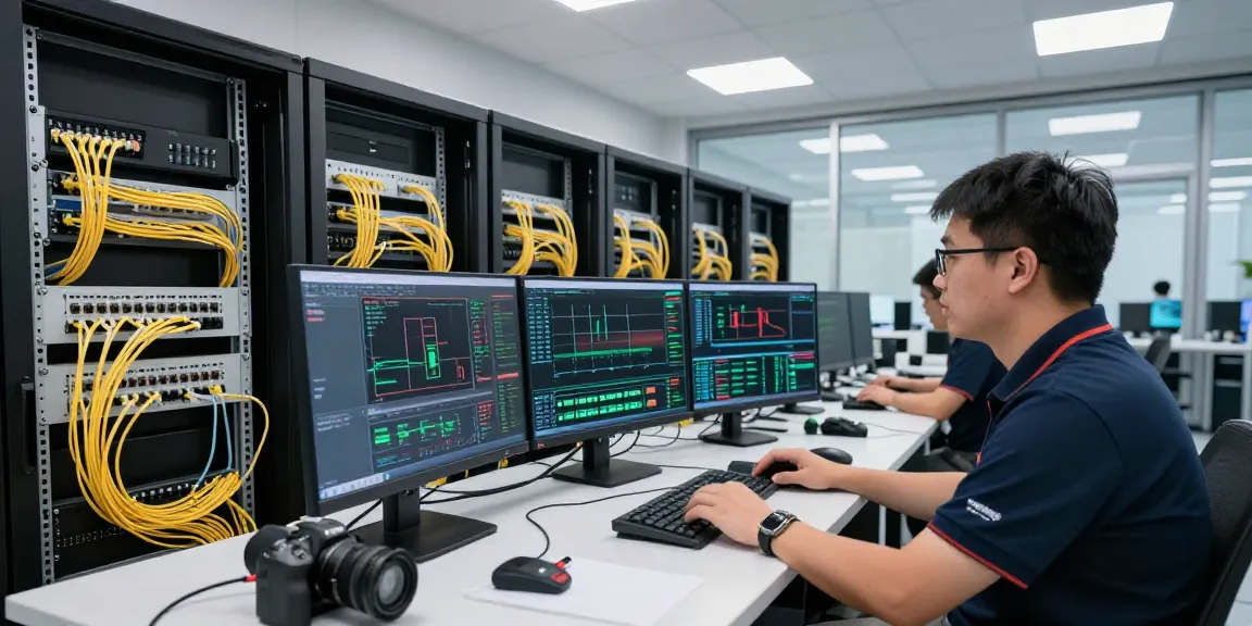 Monitoring advanced fiber connections in a modern data center environment.