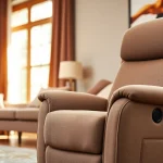 Enhance relaxation with the best power lift recliner with heat and massage in a cozy setting.