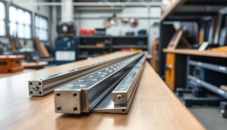 Drawer Slides Manufacturer showcasing precision-engineered sliding mechanisms in a professional workshop.