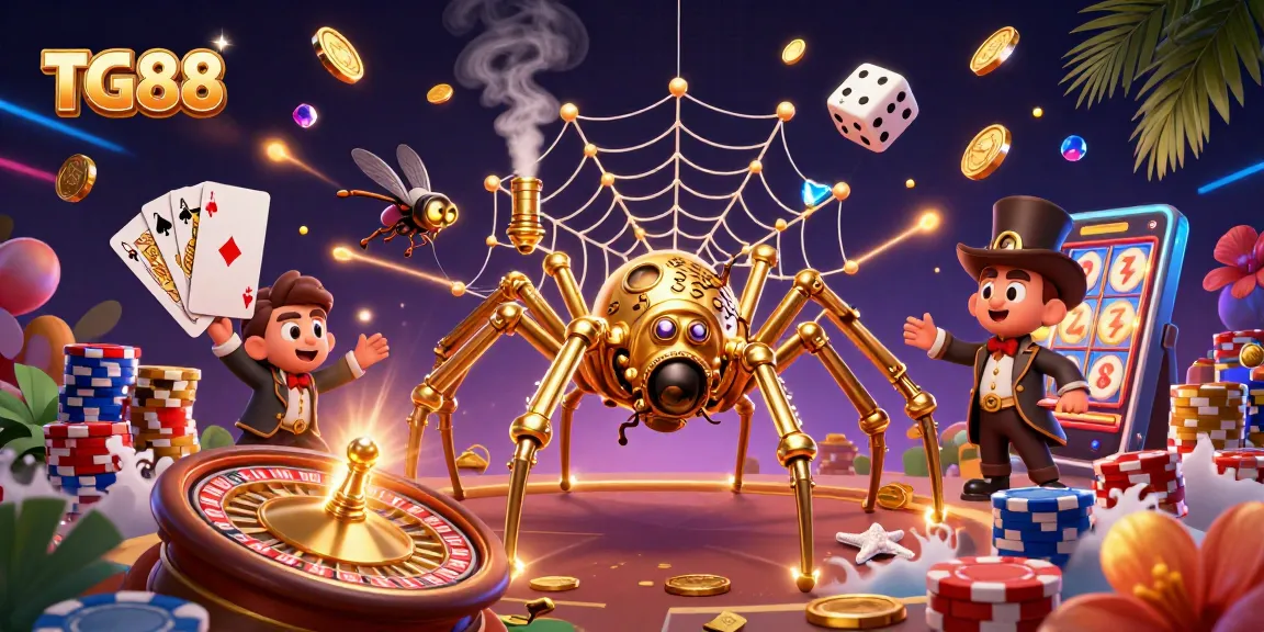Experience thrilling wins at TG88 with captivating games and immersive 3D elements.