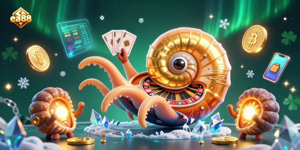 Spin the roulette wheel with the ea88 nautilus, showcasing vibrant casino elements.