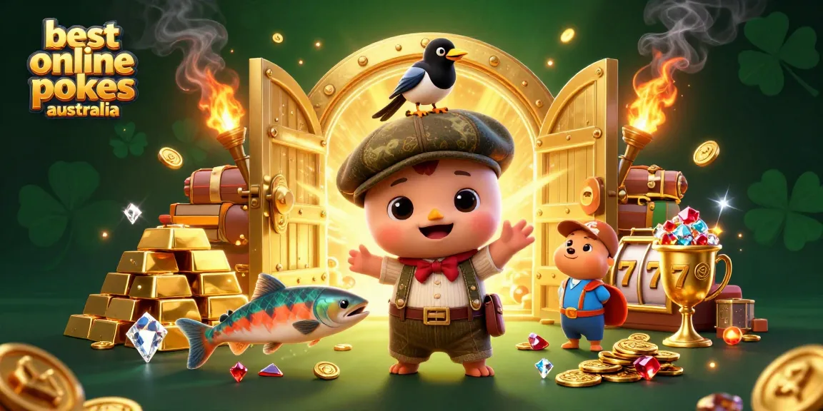 Discover thrilling action in the best online pokies Australia with vibrant characters and sparkling treasures.