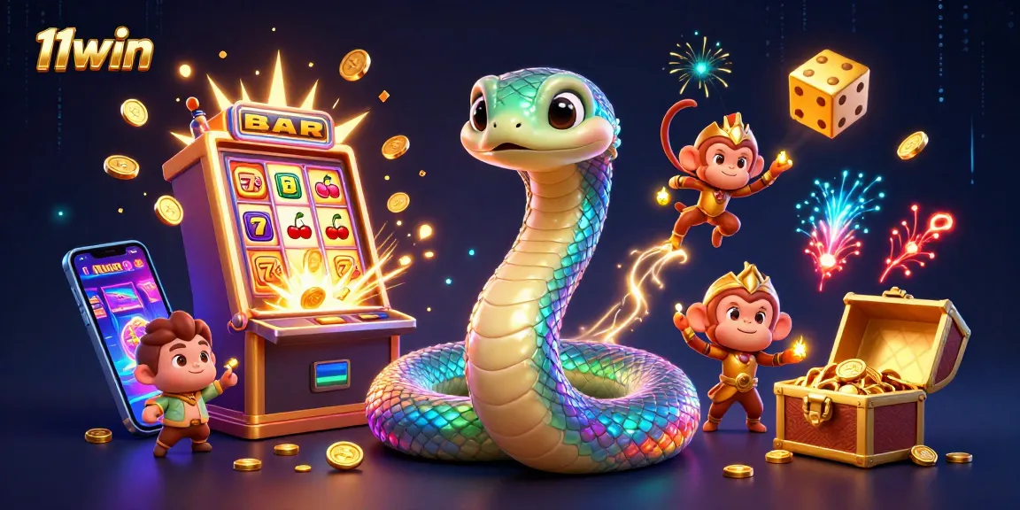 Experience the vibrant world of 11win with a captivating serpentine slot explosion!