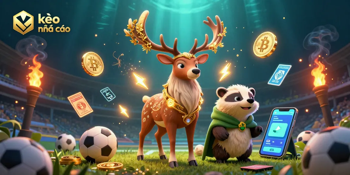 Engage with kèo nhà cái sports betting insights featuring dynamic illustrations and vibrant crypto elements.